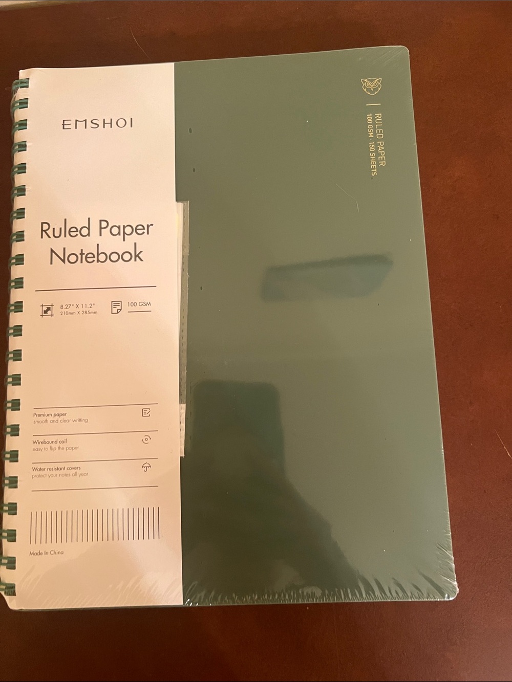 EMSHOI RULED PAPER NOTEBOOK